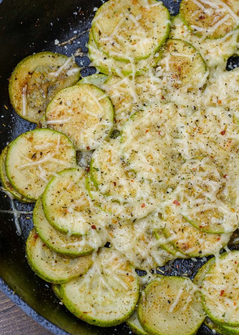 Sautéed Zucchini is a 10 minute side dish that is naturally low carb and contains basic ingredients you probably keep on hand!
